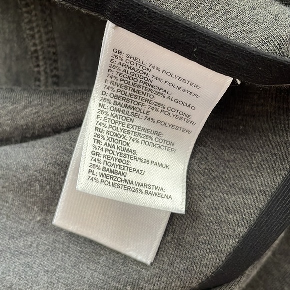 The North Face Charcoal Grey Unlined Slacker Poncho Pullover - Size S/M - Picture 8 of 10